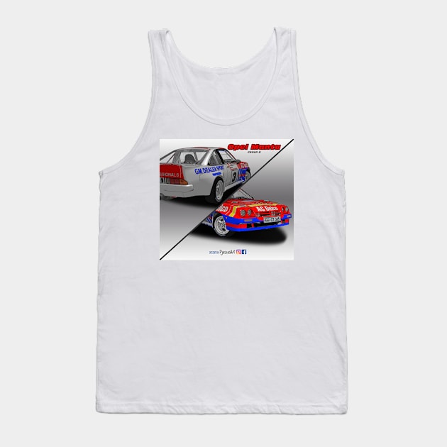 Opel Manta Group B C. Mcrae Tank Top by PjesusArt